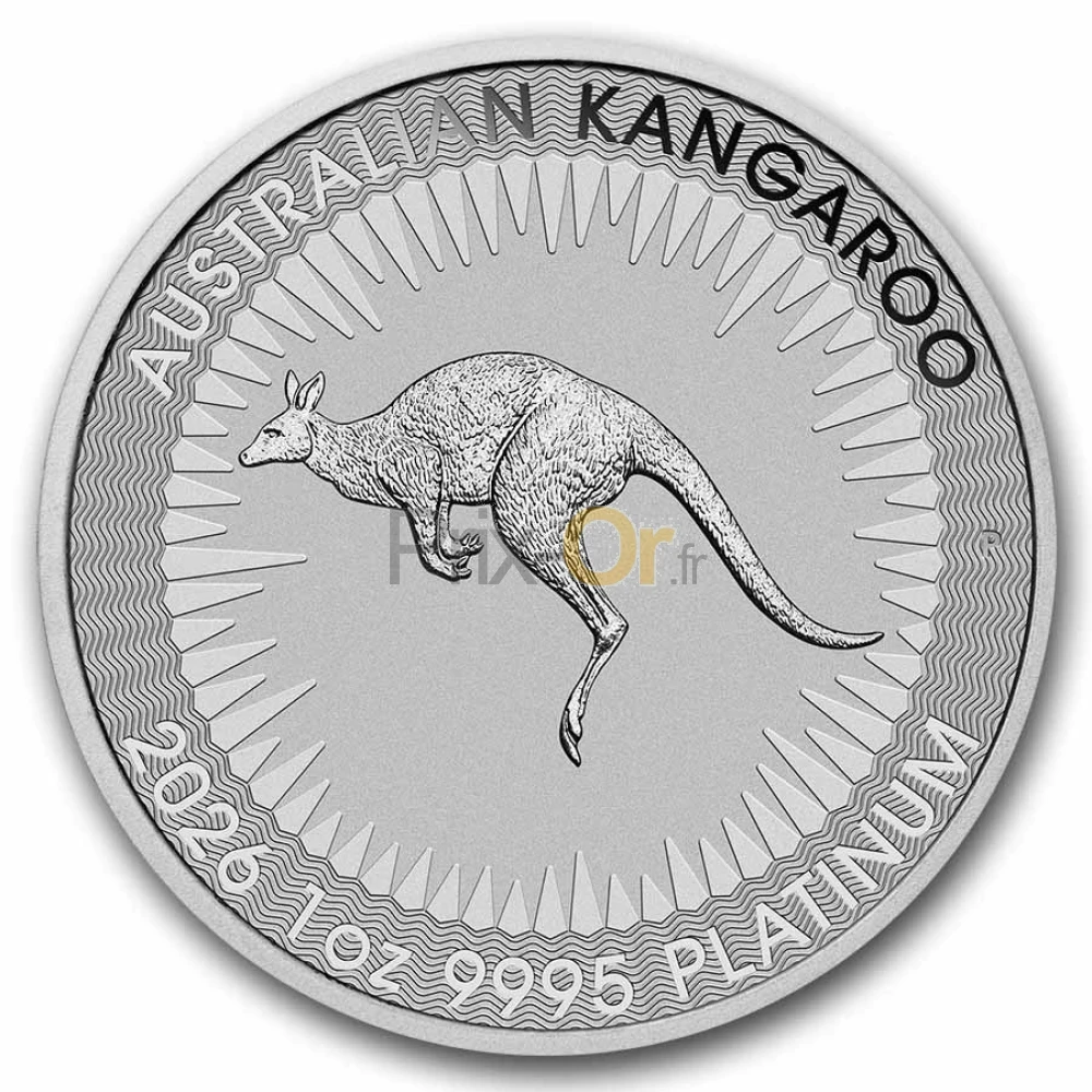 Kangourou Australien Acheter des pièces de platine