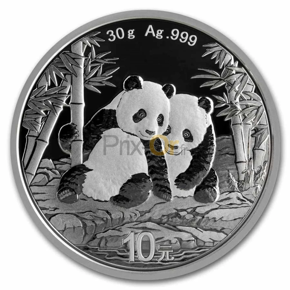Panda chinois Acheter des pièces d'argent