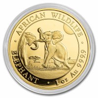 Eléphant Africain de Somalie Acheter des pièces d'or