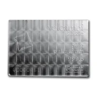 Tablettes de palladium 50 x 1g Palladium-Tafelbarren kaufen
