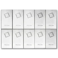 Tablettes d’argent 10 x 10 g Acheter des tablettes d`argent