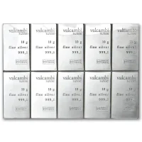 Tablettes d’argent 10 x 10 g Acheter des tablettes d`argent
