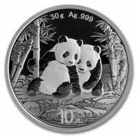 Panda chinois Acheter des pièces d'argent